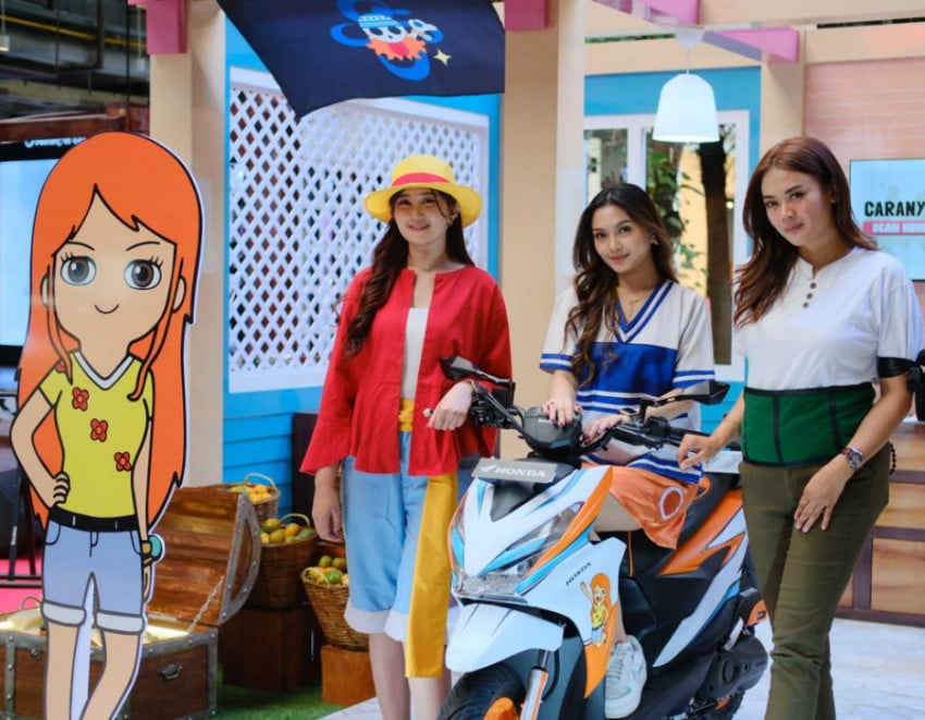 Honda BeAT One Piece Tahilalats: Kolaborasi Keren di Makassar!