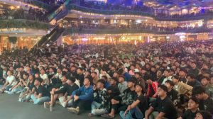 Keseruan Nobar El Clasico Bareng Vision+ dan Indovision