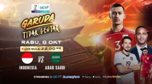 Jangan Lewatkan! Streaming Arab Saudi vs Indonesia di RCTI+ SuperApp