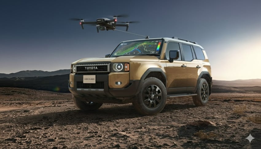 Drone Toyota Off-road: Mata Kedua Anda untuk Jelajah Medan Berat!