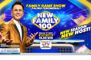 New Family 100 GTV Kembali! Andhika Pratama Jadi Host Baru